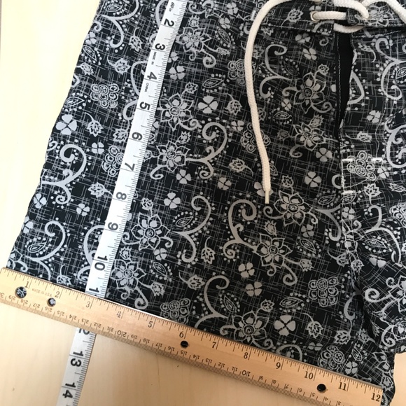 Surf Waves Sport Shorts Black Pattern Juniors' 9 Made in Russia NWT - Picture 13 of 17